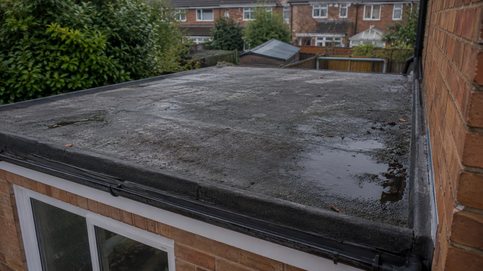 Roofing image for flat roof repairs in preston